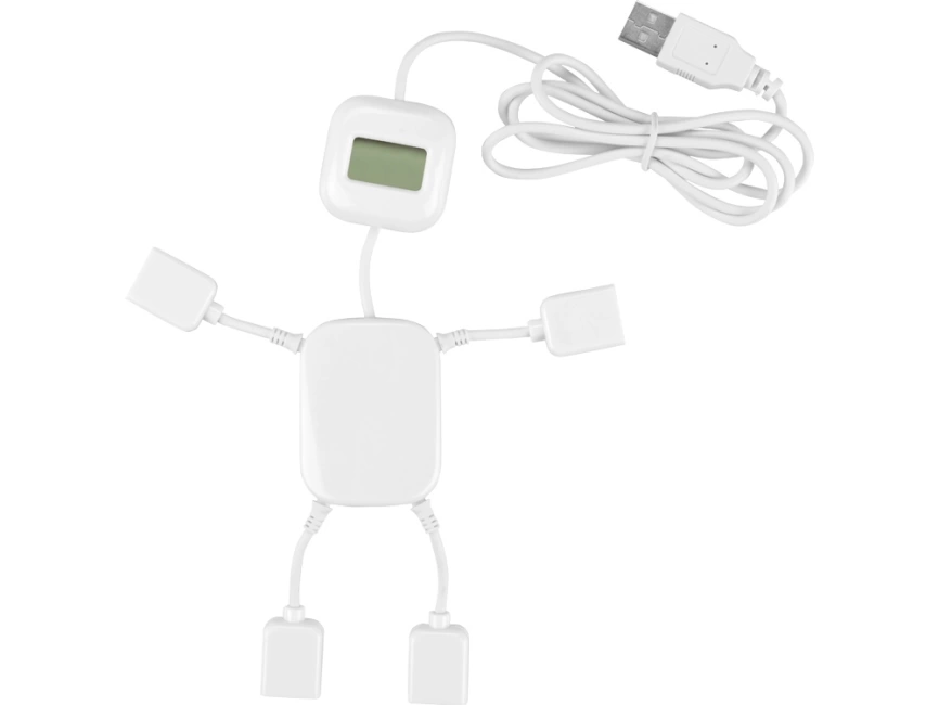 USB Hub на 4 порта с часами в виде человечка фото 3