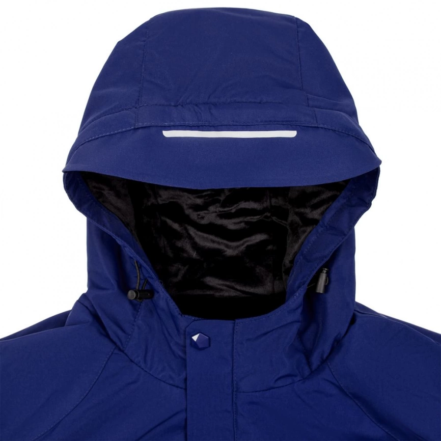 Куртка с подогревом Thermalli Pila, синяя, размер M фото 5