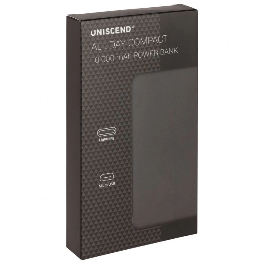Внешний аккумулятор Uniscend All Day Compact 10000 мАч, синий фото 7