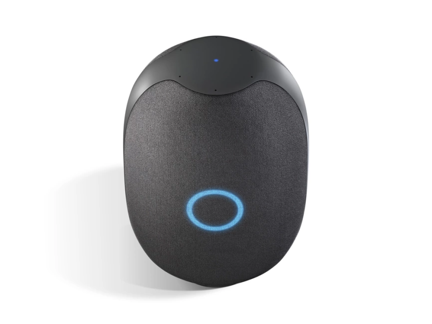 Умная колонка VK Капсула с голосовым помощником Марусей, черный фото 3