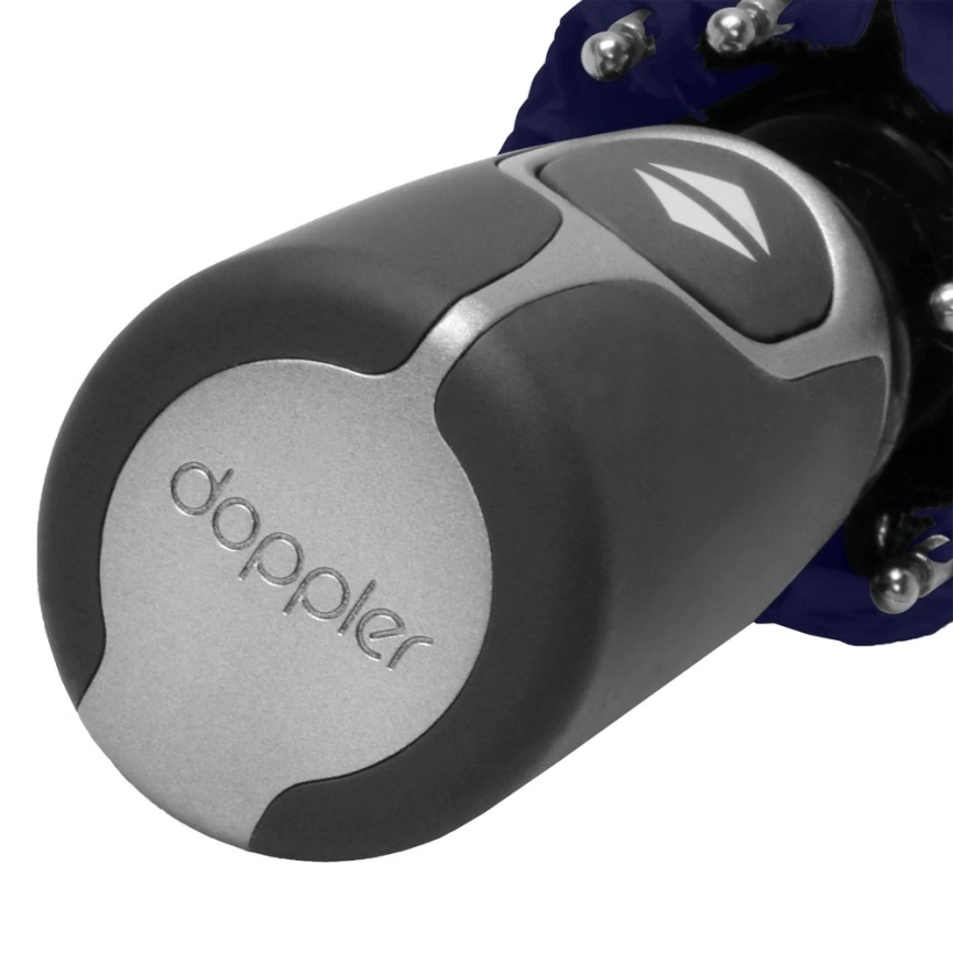 Зонт складной Fiber Magic, темно-синий фото 4