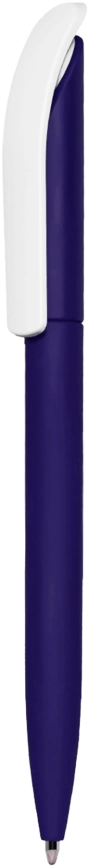 Ручка шариковая VIVALDI SOFT, тёмно-синяя с белым фото 1