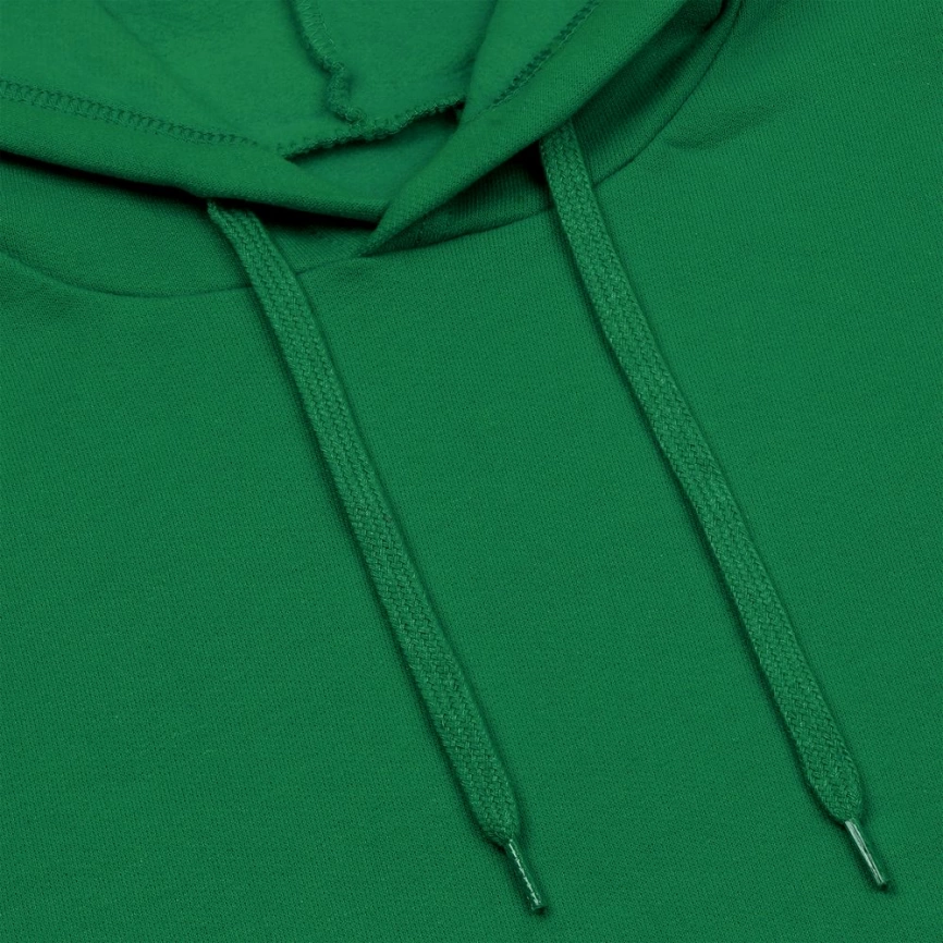 Толстовка с капюшоном Snake II ярко-зеленая, размер M фото 9