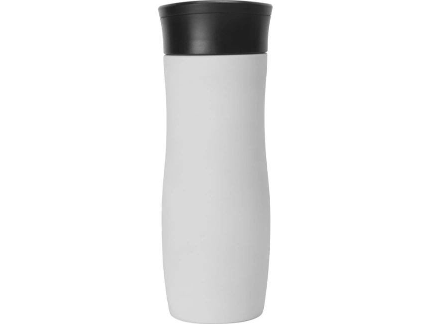 Вакуумная термокружка с кнопкой Streamline, Waterline, soft-touch, серый фото 6