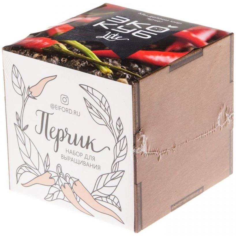 Набор для выращивания «Экокуб Lite», перчик фото 6