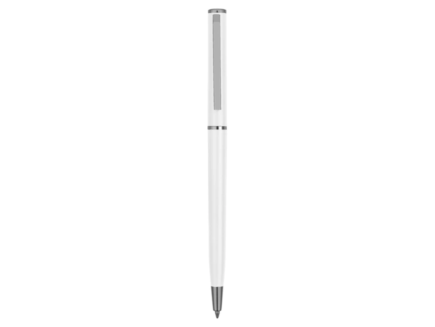 Ручка шариковая Наварра, белая фото 5