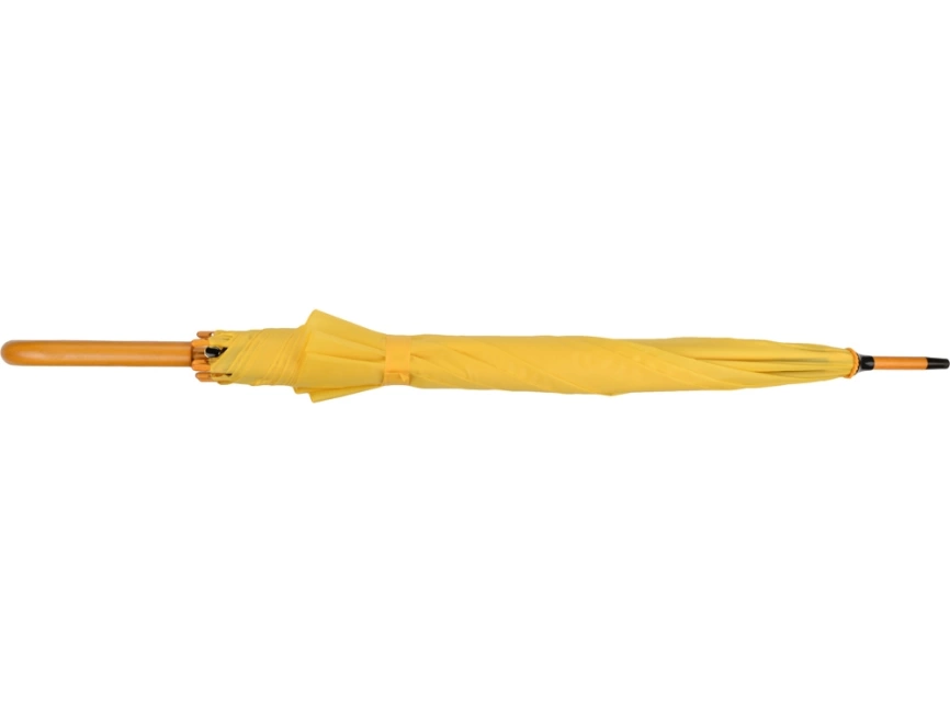 Зонт-трость Радуга, желтый фото 5