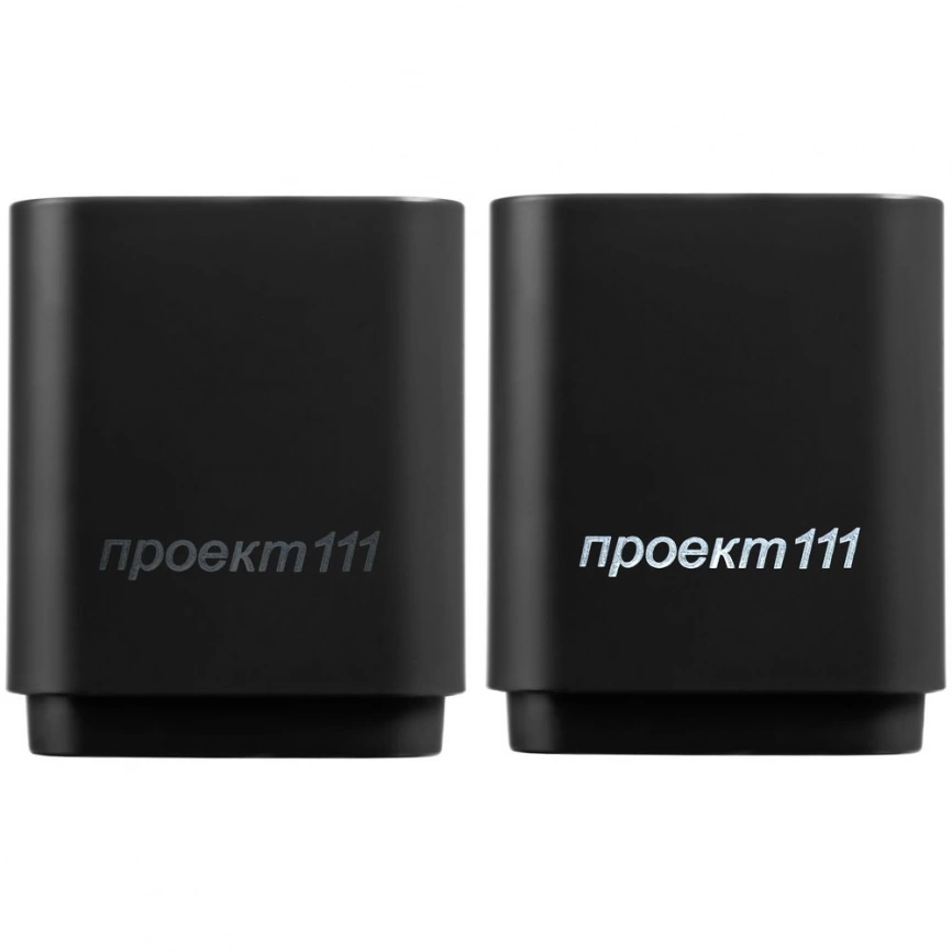 Беспроводная колонка с подсветкой логотипа Glim, черная фото 3