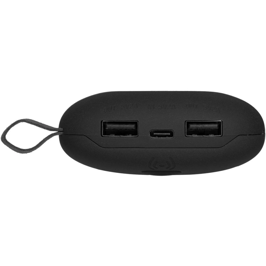 Аккумулятор с беспроводной зарядкой Pebble Wireless 9000 мАч, черный фото 4
