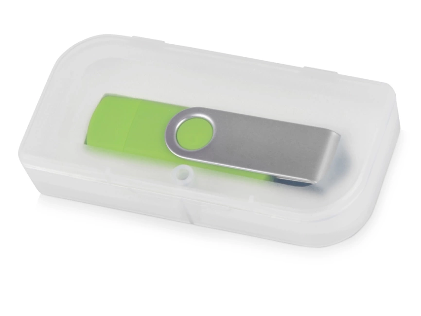 Подарочная коробка для флеш-карт Бокс, белый фото 3