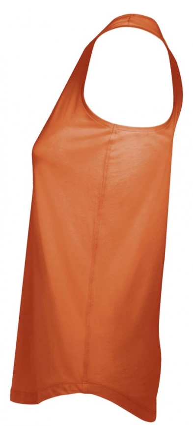 Майка женская Moka 110, оранжевая, размер XL фото 3