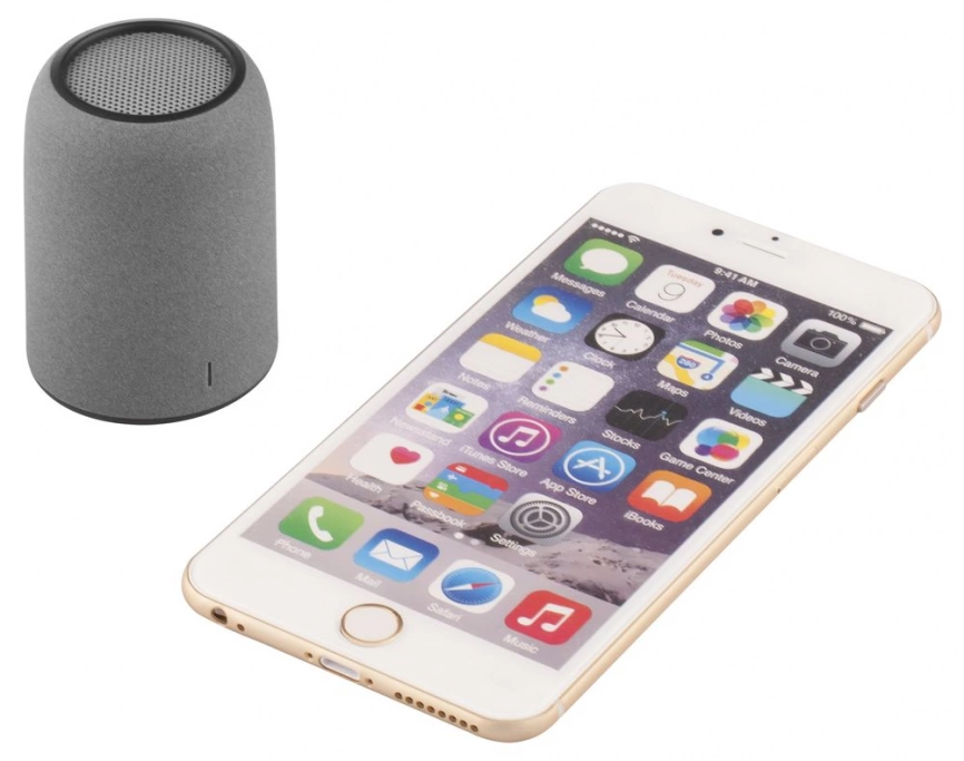 Беспроводная колонка Uniscend Grinder, серая фото 10