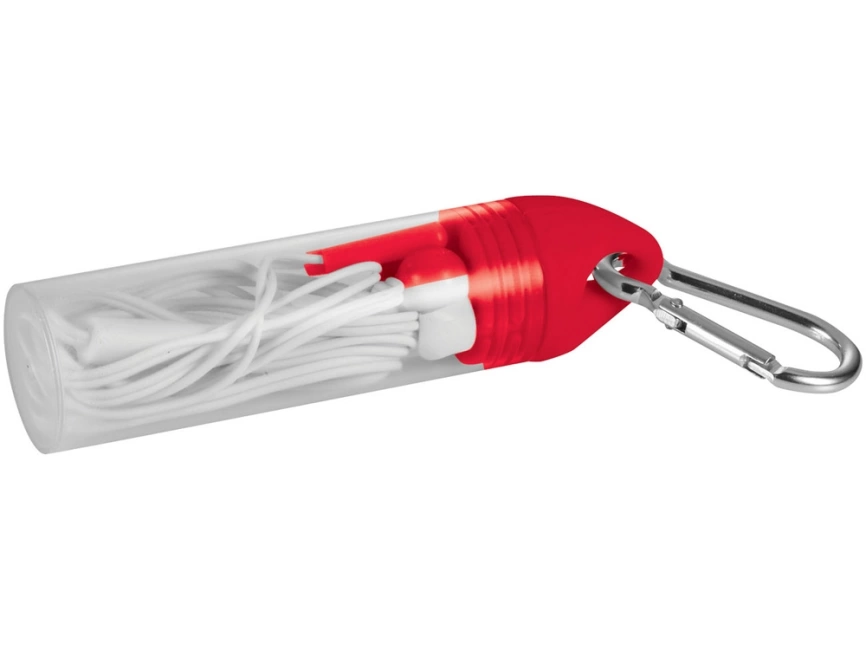 Наушники Earbuds, красный фото 1