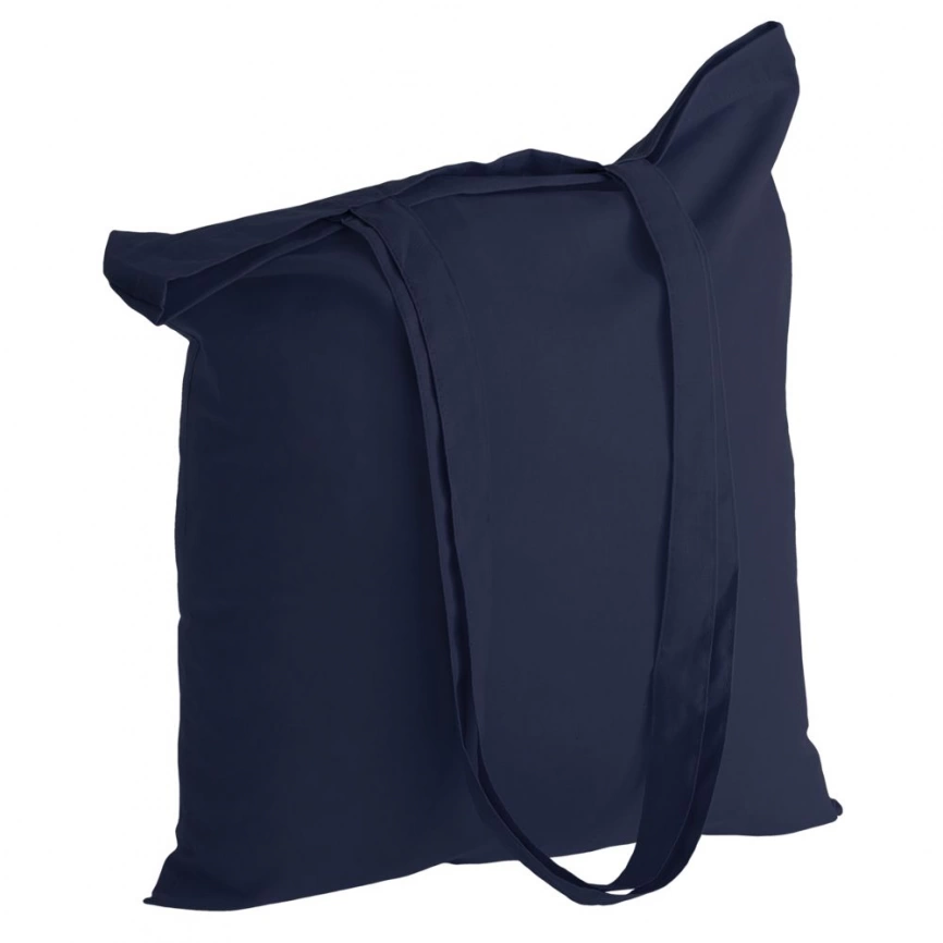 Холщовая сумка Basic 105, темно-синяя фото 1