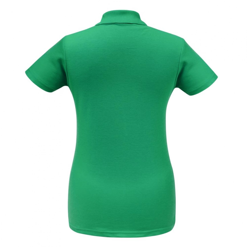 Рубашка поло женская ID.001 зеленая, размер 3XL фото 2