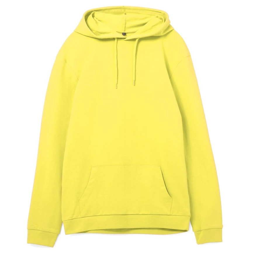 Толстовка с капюшоном унисекс Hoodie, желтая, размер M фото 6