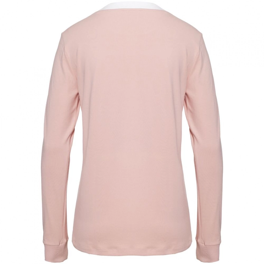 Футболка женская с длинным рукавом 3 Stripes LS, розовая, размер XL фото 3