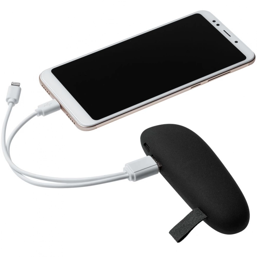 Внешний аккумулятор Pebble 2600 мАч, черный фото 8