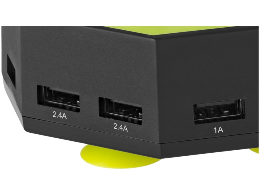 Зарядная станция Turf, черный/лайм фото 2