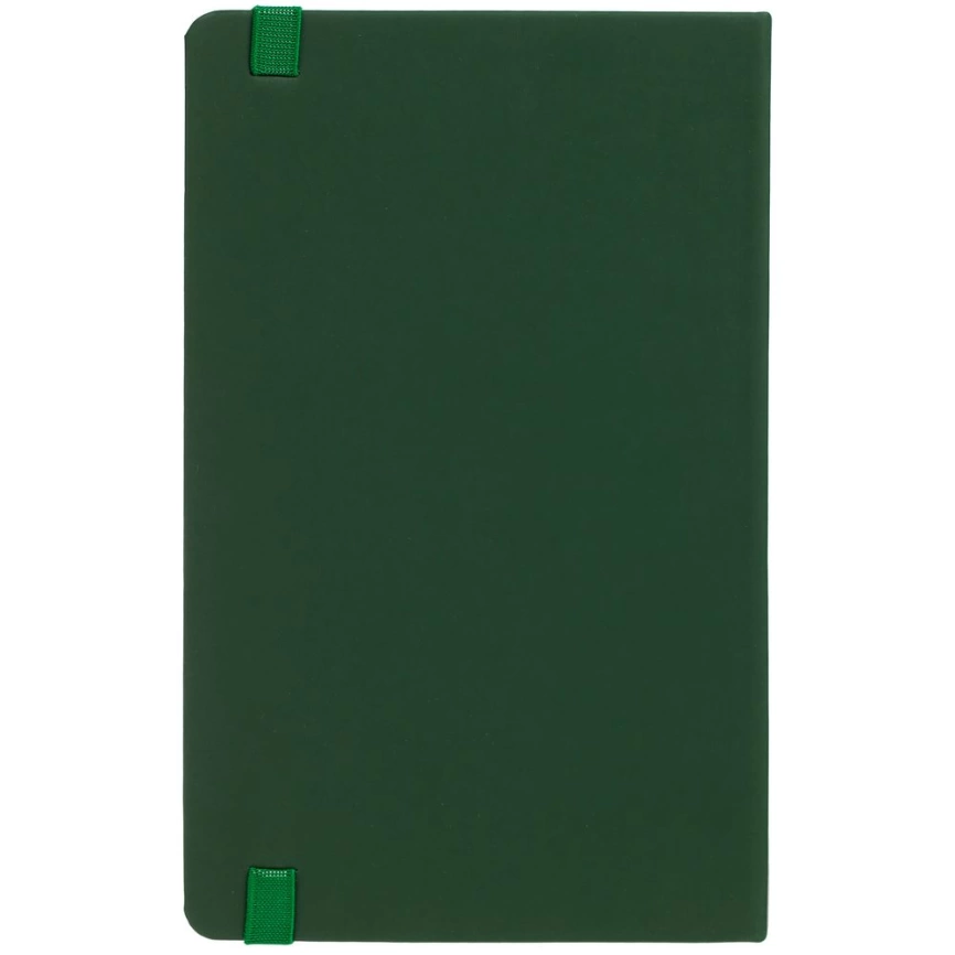 Блокнот Shall Round, зеленый фото 4