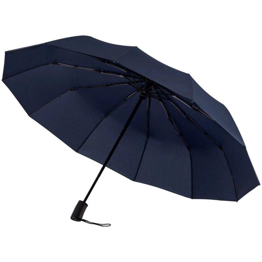 Зонт складной Fiber Magic Major, темно-синий фото 3