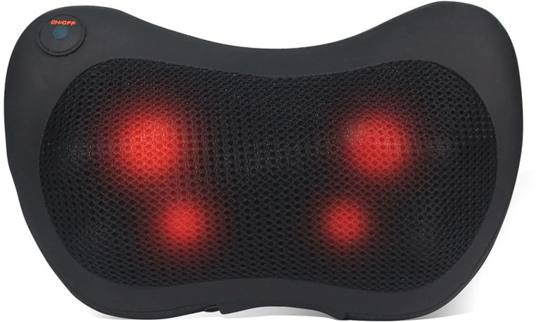 Массажная подушка для шеи BALI, чёрная фото 3