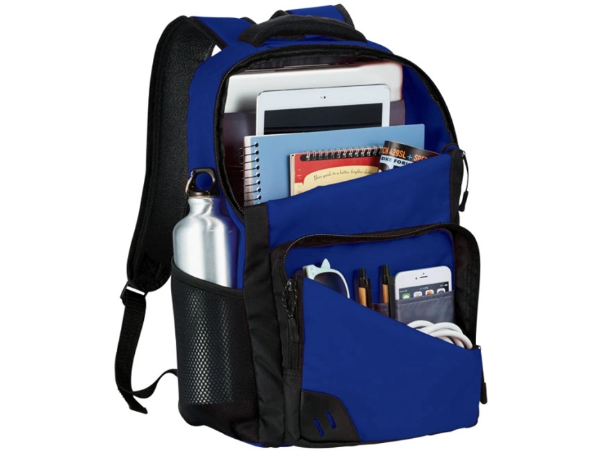 Рюкзак Rush для ноутбука 15,6 без ПВХ, ярко-синий/черный фото 4