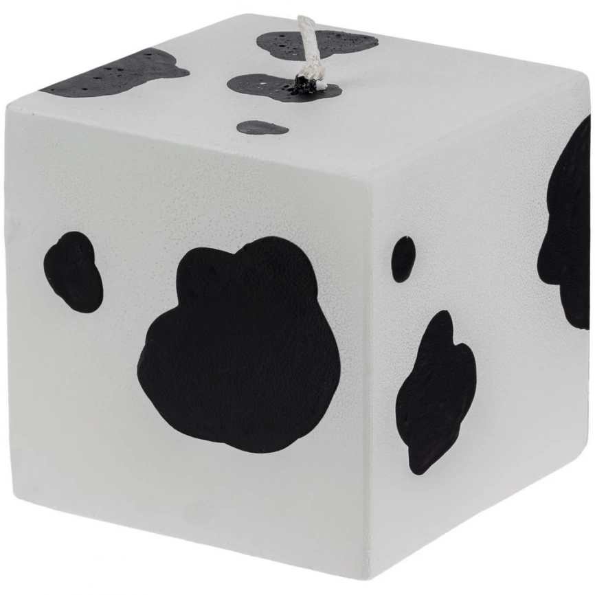 Свеча Spotted Cow, куб фото 1