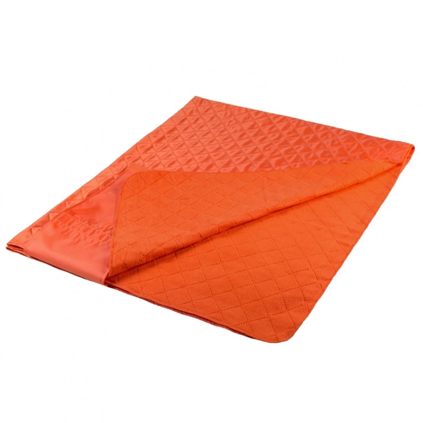 Плед для пикника Comfy, оранжевый фото 3