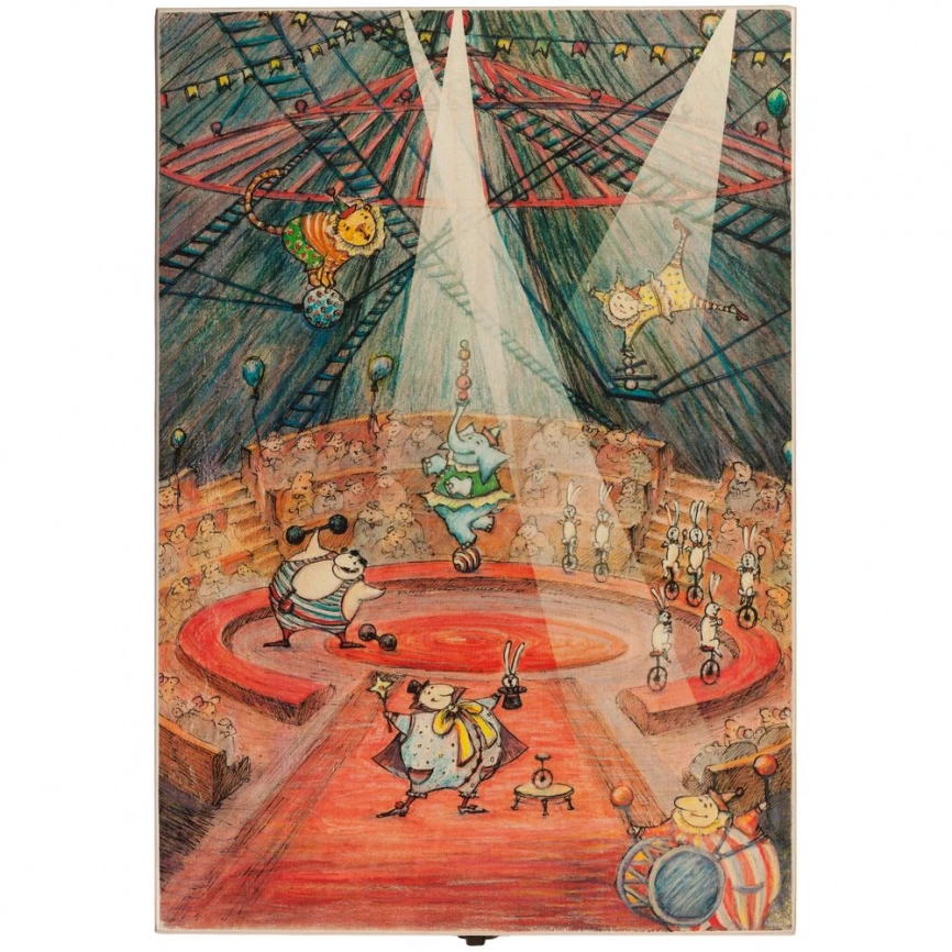 Набор из 3 елочных игрушек Circus Collection: барабанщик, акробат и слон фото 2