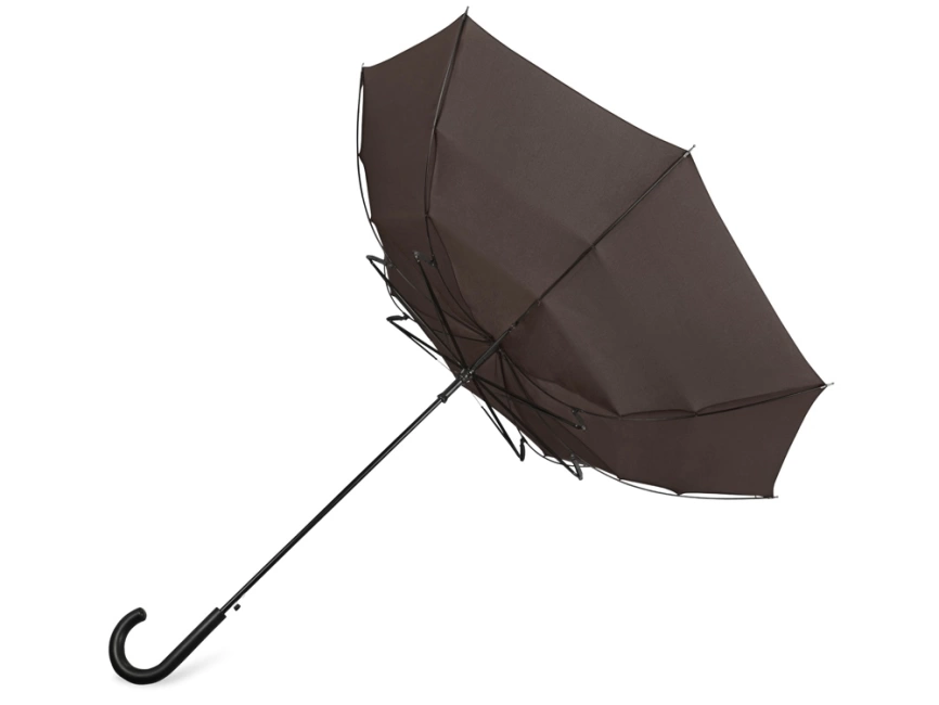 Зонт-трость Wind, полуавтомат, коричневый фото 4