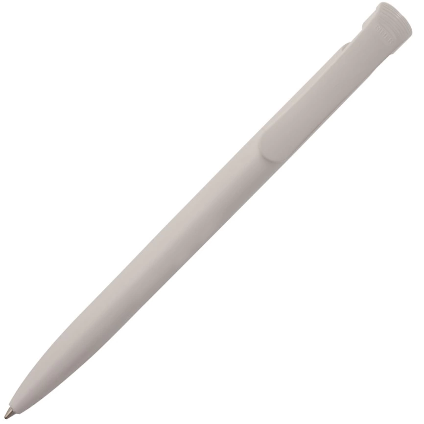 Ручка шариковая Clear Solid, белая фото 3