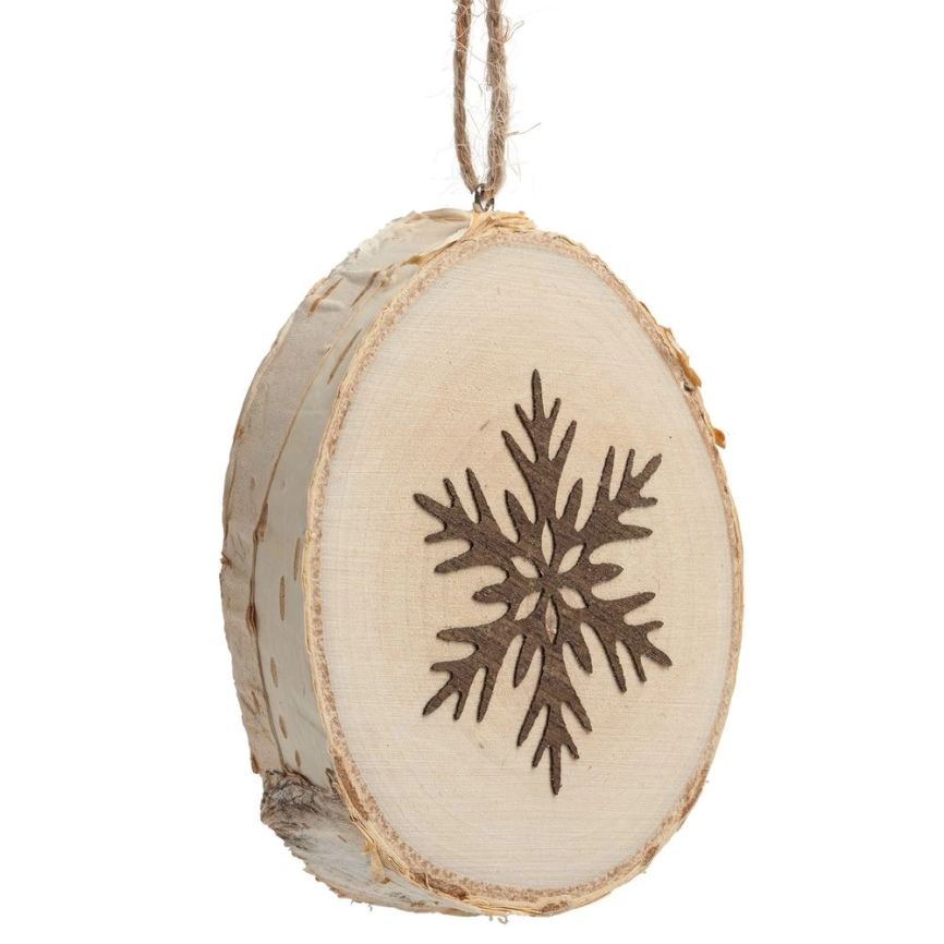 Подвеска Logger, со снежинкой фото 1