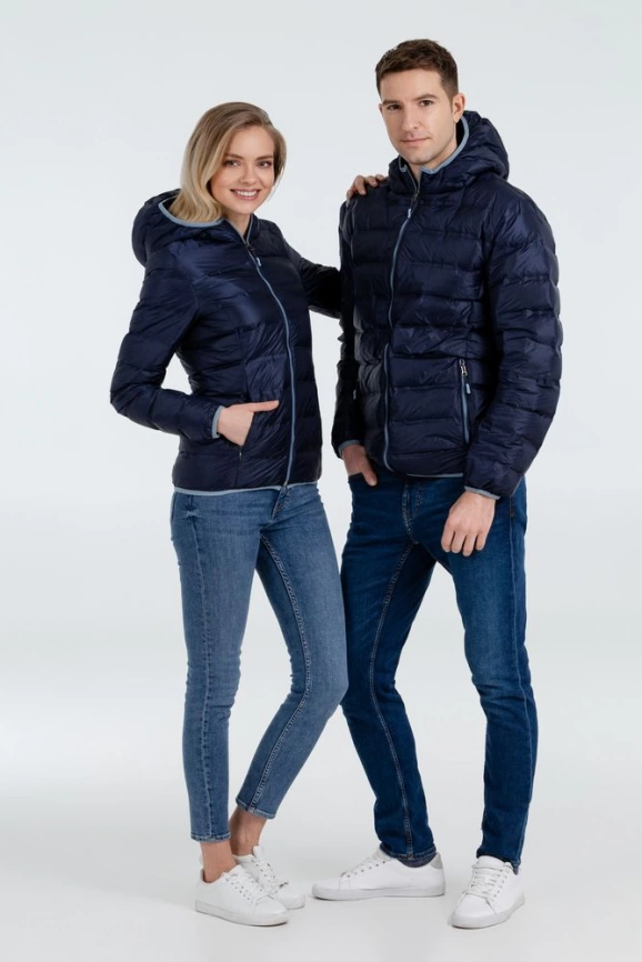 Куртка пуховая женская Tarner Lady Comfort темно-синяя, размер M фото 9