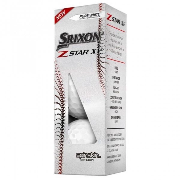 Набор мячей для гольфа Srixon Z-Star XV фото 6
