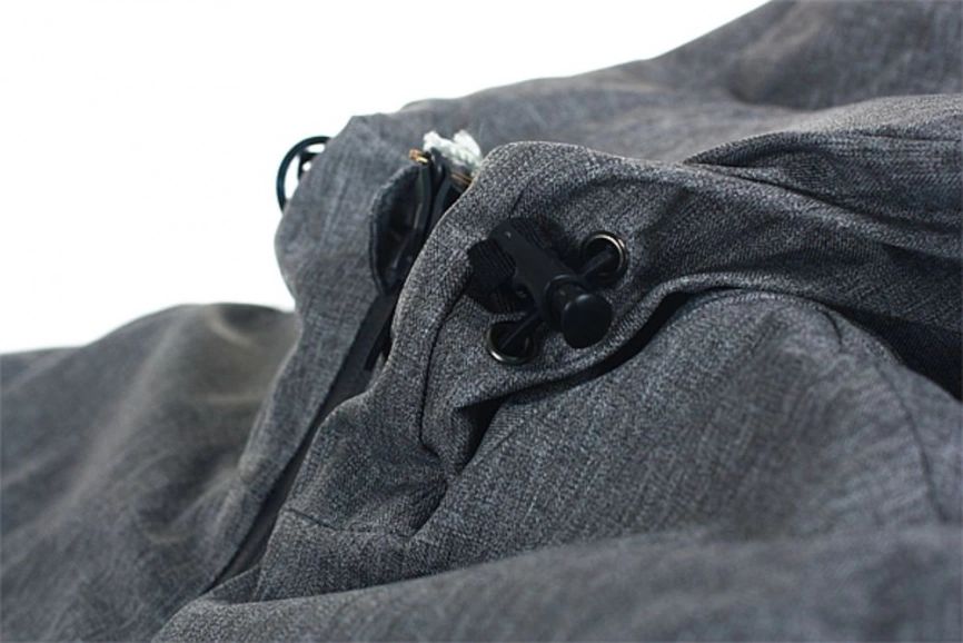 Куртка мужская Jackson, черный меланж, размер L фото 6