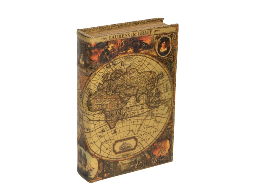 Подарочная коробка Карта мира, big size фото 1