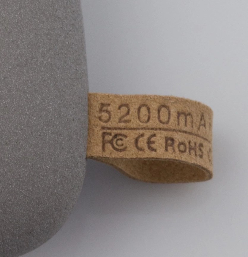 Внешний аккумулятор Pebble 5200 мАч, серый фото 5