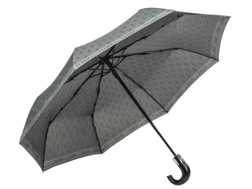 Зонт складной автоматический Ferre Milano, серый фото 2