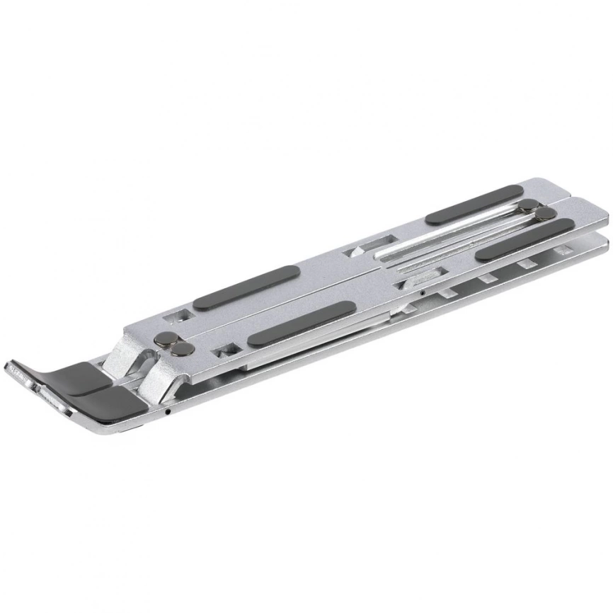 Подставка для ноутбука и планшета Scaffold, серебристая фото 5