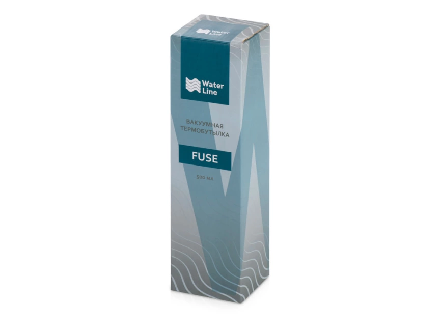 Вакуумная герметичная термобутылка Fuse с 360° крышкой, серебристый, 500 мл фото 7