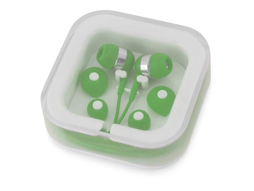 Наушники суперлегкие Sargas, зеленый фото 1