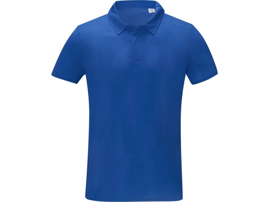 Мужская стильная футболка поло с короткими рукавами Deimos, синий фото 2