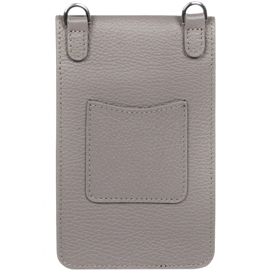 Сумка через плечо Segreto, серая фото 3