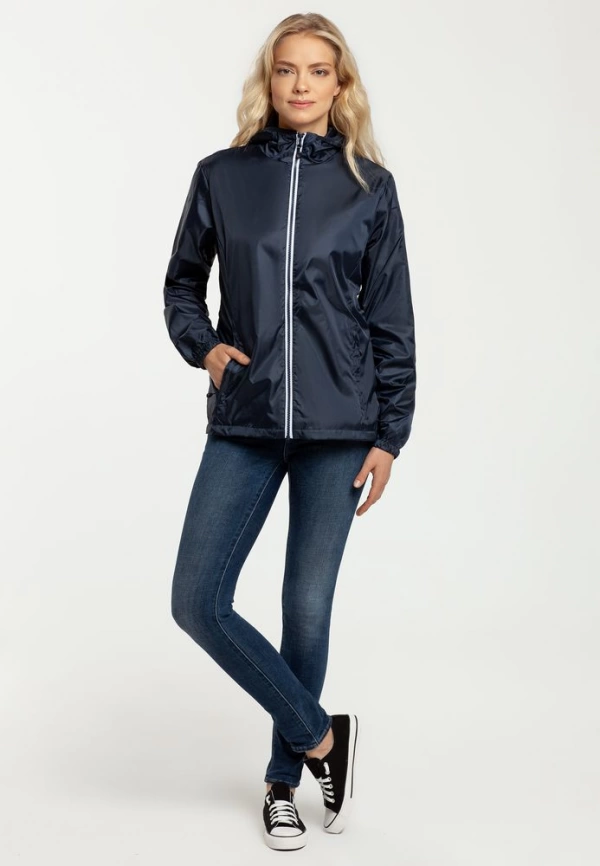 Ветровка женская Fastplant темно-синяя, размер S фото 10