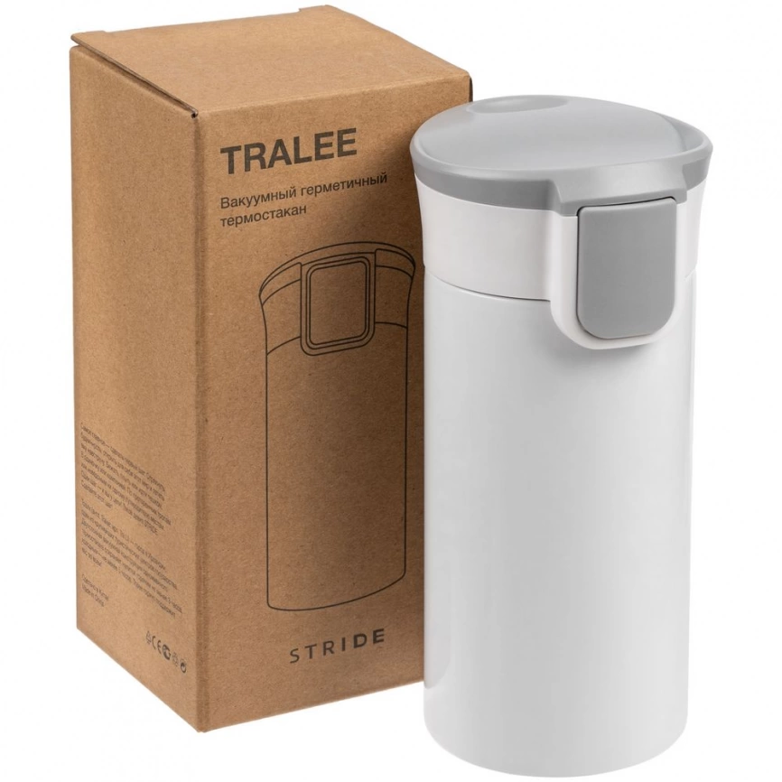 Термостакан Tralee, белый фото 6