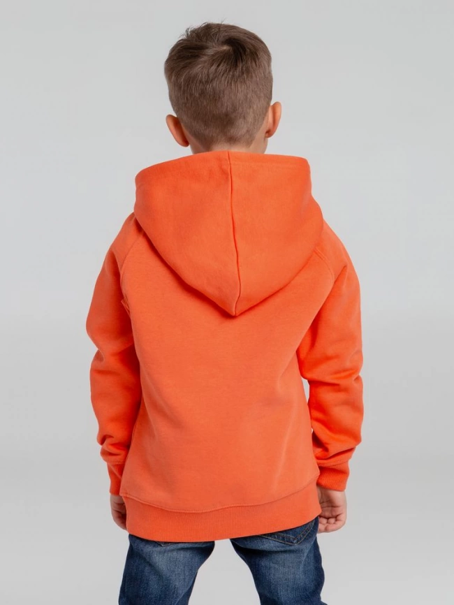 Толстовка детская Stellar Kids, оранжевая, на рост 106-116 см (6 лет) фото 9
