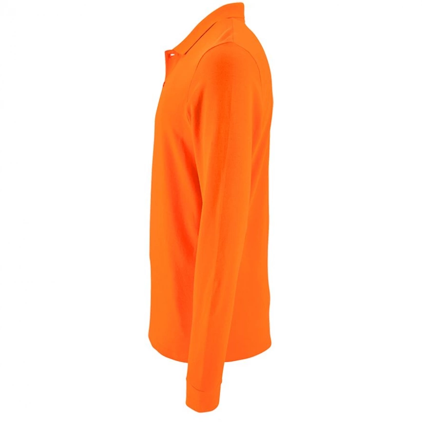 Рубашка поло мужская с длинным рукавом Perfect LSL Men оранжевая, размер S фото 8