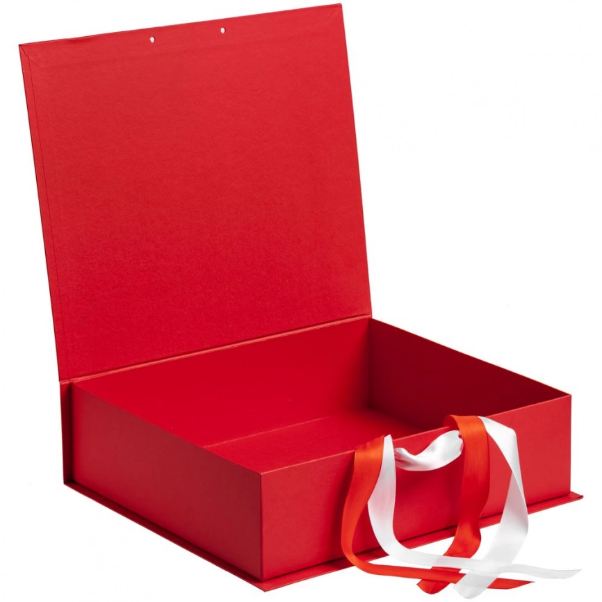Коробка на лентах Tie Up, красная фото 2