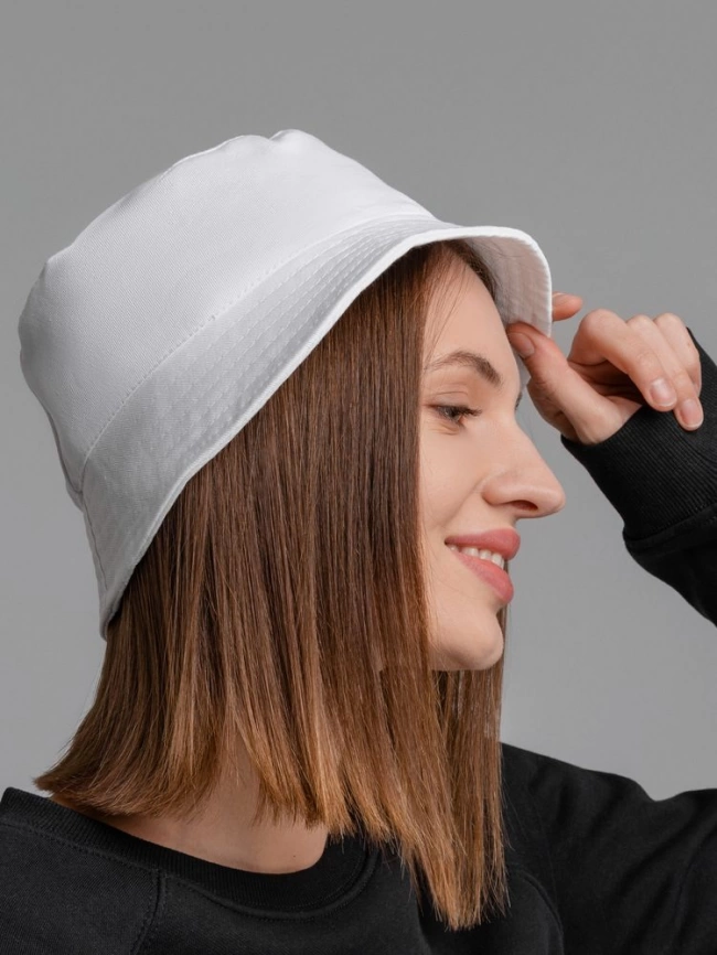 Панама Bizbolka Sunshade, белая фото 5